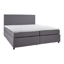 Boxspring posteľ MELIA, 180x200, sivá